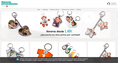 Desktop Screenshot of llaverospersonalizados.com